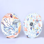 fuente fantasia artesania contemporanea ceramica esmaltada